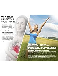 Probiótico | 15 mil millones de CFU | Construye un sistema digestivo saludable | Restaura las bacterias naturales y el equilibrio de la flora | Apoya un sistema inmunológico fuerte | 60 porciones | por Naturo Sciences, individual paquete de, 1
