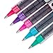 uni-ball Vision Rollerball Pens, Fine Point (0.7mm), Assorted Colors, 12 Count