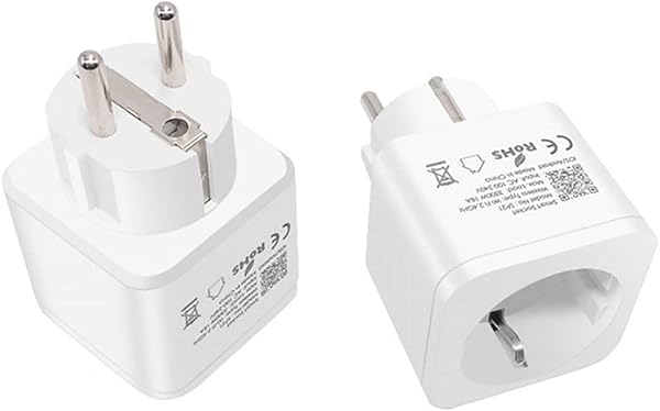 Wifi Smart Mini Plug Wifi Enchufe Control remoto Funciona Control de aplicaciones Control de voz Dispositivo para compartir temporizador