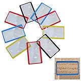 Bihood 3 TimesMagnifying Glass Mirror Jewelers Magnifier Loupe Professional Watch Repair Magnifier Jewelry Diamonds Coins Miniatures Engravings Markings Magnifying Glass for Reading Shipped at Random