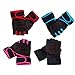 YYGIFT® Durable Microfiber Cloth Non-slip Gloves Breathable Half-finger Gloves for Weight Lifting Training Fitness Gym Workout Crossfit Sports