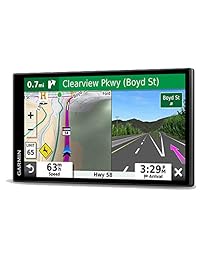 Garmin DriveSmart 65 & Traffic 6.95" Display GPS Navigator with Case and Mount Bundle
