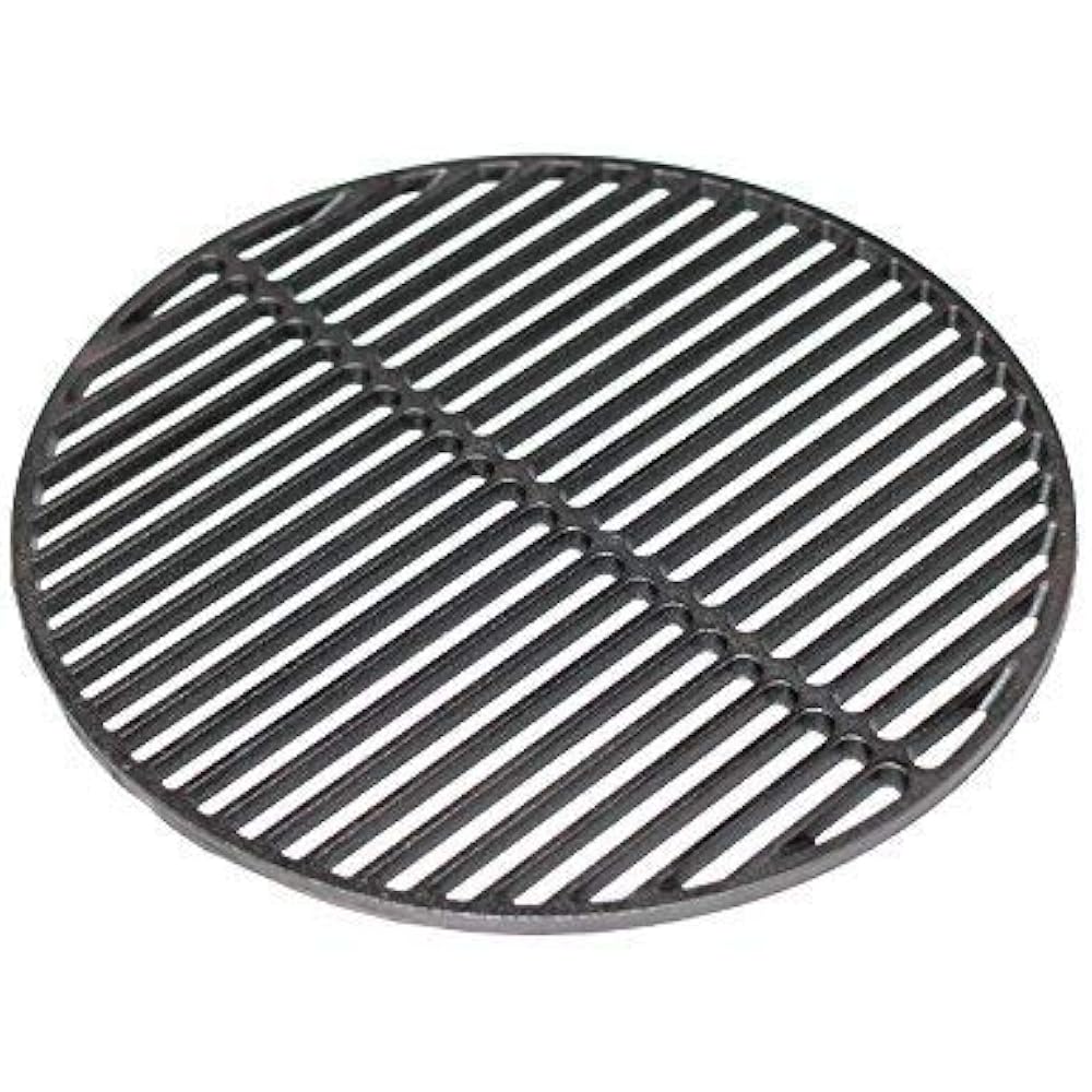 Cast Iron Dual Side Grid Cooking Grate 18" Large Big Green Egg, Kamado