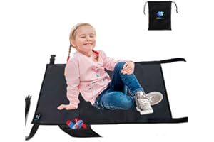 SWISHGear Airplane Footrest for kids, Toddler Plane Travel Bed, Kids Airplane Seat Extender, Baby and Toddler Changing Pad, P