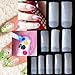 CJESLNA 500pcs French Acrylic False Artificial Nail Art Tips