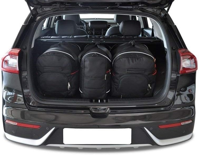 KJUSTDedicated Car Bags Set 3 pcs compatible with KIA NIRO I 2016-2022 Fitted
