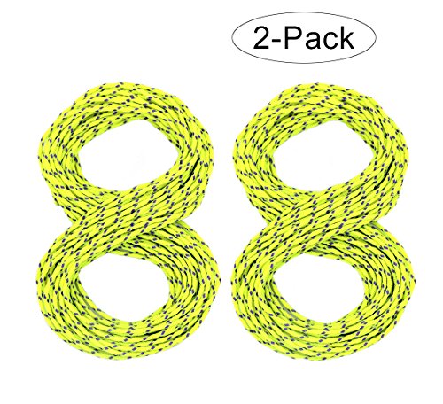 AIDIER Reflective Nylon Cord, Tent Guyline Rope for Camping Tent, Outdoor Packaging