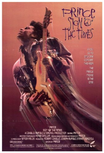 Sign O The Times - Prince Poster 27x40 Prince Sheila E. Sheena Easton