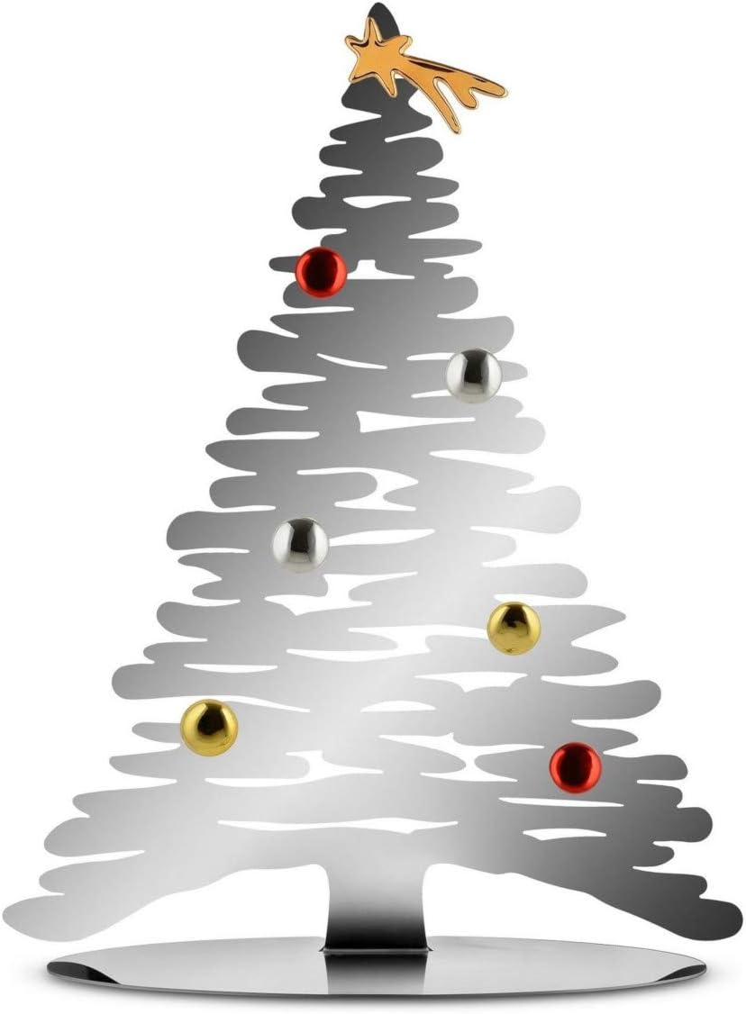 Alessi Christmas Ornament, 18/10 stainless steel, Silver, One size