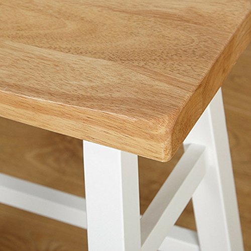 Simple Living 4-piece Galena Modern Farmhouse Counter Height dining table & set - Thumbnail 3