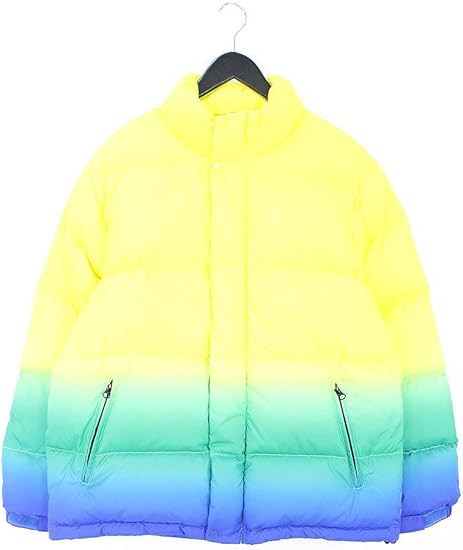 supreme gradient puffy jacket