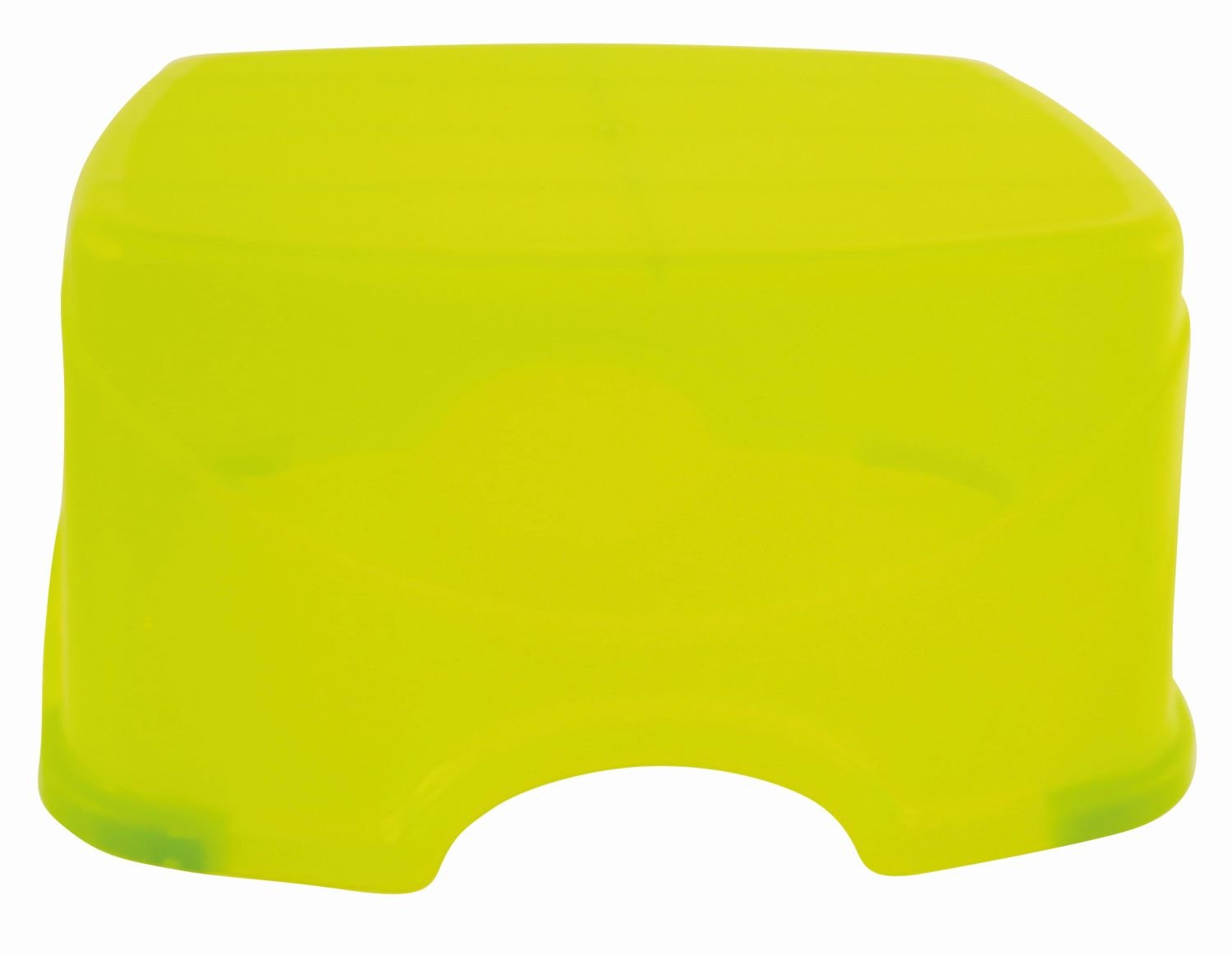 BIECO 79000116 - Children Step Stool and Sitting in a Green, Single-Stage, Step Height 14 cm, from 12 Months to About 10 Years