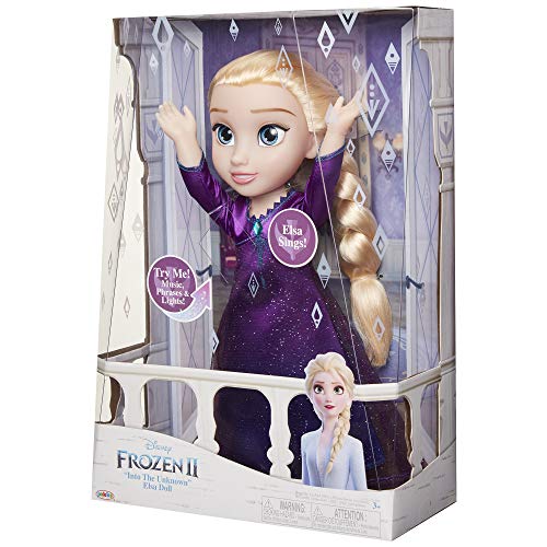Disney Frozen Elsa Musical Doll Sings Into The Unknown