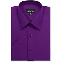 Zoomgarrity Men’s Slim Fit Dress Shirt – Stretch, Wrinkle Free, Moisture Wicking, Long Sleeve - View #5