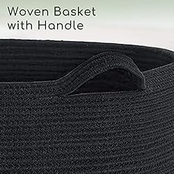 MXMHOME XXL Woven Rope Basket With