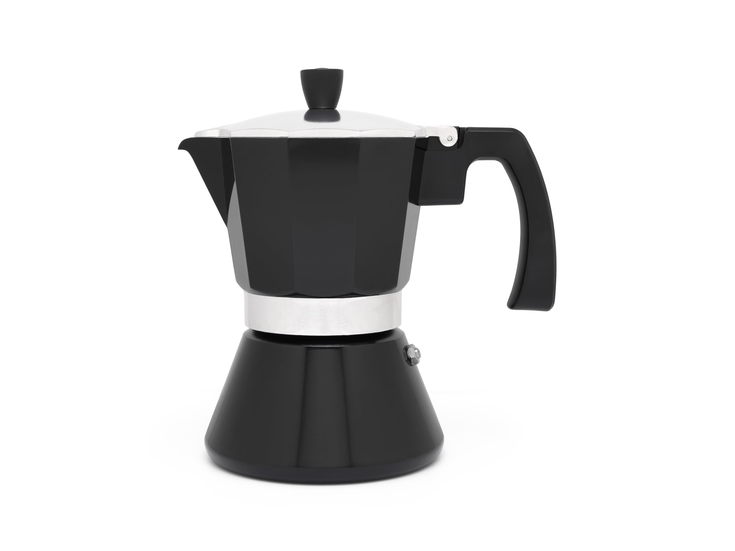 LEOPOLD Cafetera espresso 6 tazas TIVOLI-negro (Induccion)