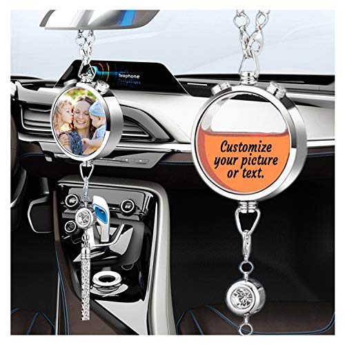 Custom Tassel Car Air Freshener Perfume Box with Photo/Text