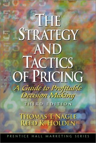 Amazon.com: The Strategy and Tactics of Pricing: A Guide to