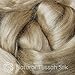Tussah Silk Fiber for Soap Making, Spinning, Blending, Felting, Dyeing, and Paper Making. Premium Grade Natural Golden Combed Top Roving.