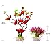 Mudder Aquarium Plastic Plant Fish Tank Plants Aquarium Decor Plants, 10 Pieces