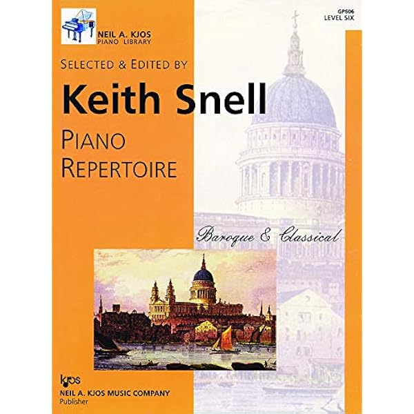 GP604 - Piano Repertoire - Baroque & Classical - Level 4: Keith