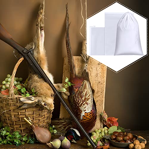 Shappy 4 Pieces Backcountry Quarter Bags Meat Bags for Hunting, 2 Sizes
