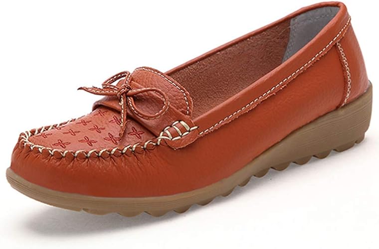 Amazon レディースシューズ ナースシューズ レディース パンプス ウォーキングシューズ 通勤 ウェッジソール モカシン 軽量 疲れにくい 長時間 疲れない 立ち仕事 大きいサイズ 履きやすい 柔らかい 25 25 5cm ドドシューズ パンプス