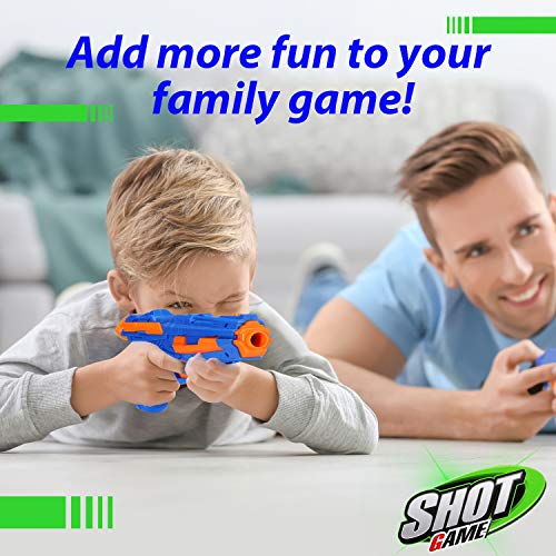 Theefun Electric Targets for Shooting, Hover Shooting Target Compatible with Nerf Targets with Blaster Gun, 10 Pcs Refill Darts, 20 Pcs Orbs for Boys or Girls