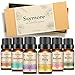SKYMORE Top 6 Essential Oil Blend Gift Set, 100% Pure Aromatherapy Oils for Diffuser, Best Therapeutic Grade Essential Oil Kit - 6/10ml (Sleep, Breathe, Relaxation, Refresh, Immunity, Decompression)