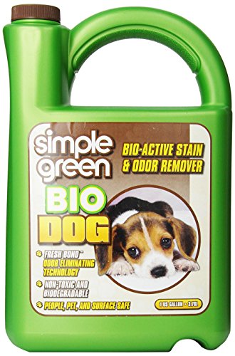 Simple Green Bio Active Stain and Odor Remover Gallon Refill for Dog - Non-Toxic, Pet and People Safe