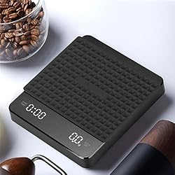 cjc Coffee Scale with Timer, Rechargeable Digital