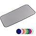 Jovilife Grey DISH DRYING MAT small , 3 PACK 9X18inch, Mini Dish Drying Mat, glass barware mat,baby bottle drying mat, Microfiber Absorbent Washable,Buy two get one free( 3pack 9x18 Inch, Grey)