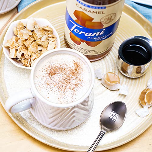 TORANI PUREMADE SYRUP CARAMEL ZERO SUGAR 375ML