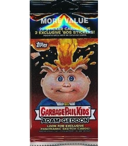 Amazon.com: Topps Garbage Pail Kids 35th Anniversary Fat Pack : Toys & Games
