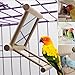 Blessed family Birds Toy for Cage,Parrot Hanging Swing with Mirror,Natural Wooden Play Toys, Pet Bird Cage Accessories with Metal Hook