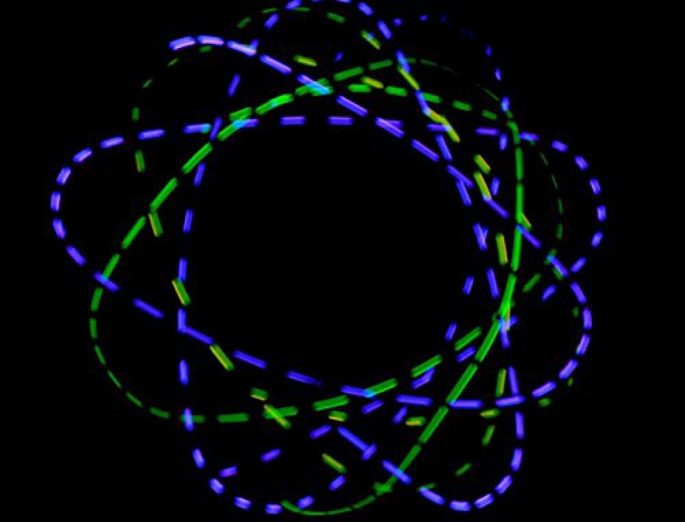 GloFX Exclusive Trans Morph 6-Led Orbit - Lights Spinning Lightshow Orbital Toy Rave Light