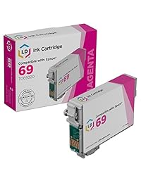 LD Remanufactured Epson t069 Cartuchos de tinta para su uso en Epson Stylus, y Workforce Serie, 4pk   BCMY