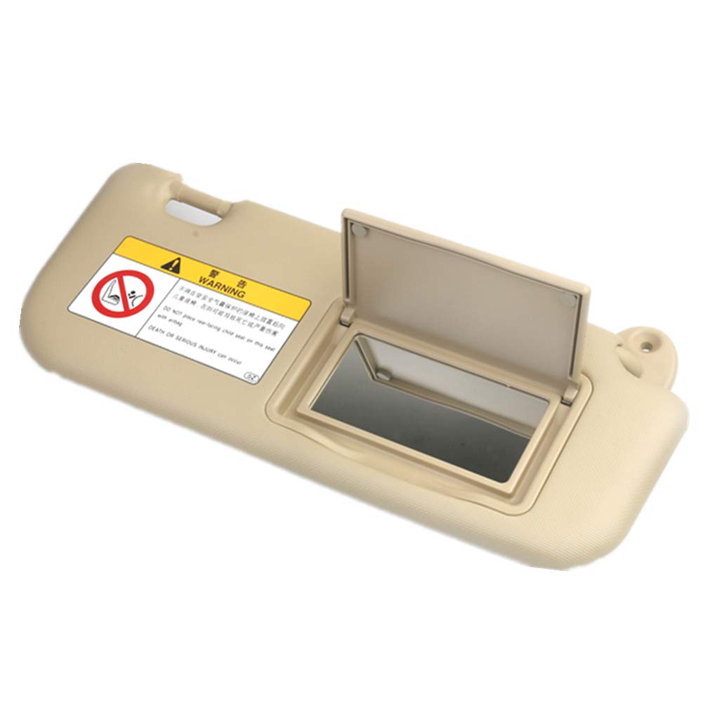 Visormates Side Window Sun Visor Extenders 5x12 Black with Black Straps