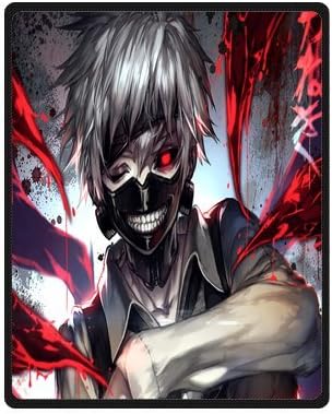 Scottshop Tokyo Ghoul Kaneki Custom super Bed/Sofa Fleece Throw Blanket 40x50 Inch
