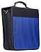 Deluxe 320 Disc CD/DVD Media Case - Blue - with New and Improved Inserts, Double The Thickness and All tabs Pulled