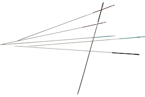 The Beadsmith ColorEYES Beading Needles, 6pc Assortment, 2 ea - Size 10,11 & 12, Colored Tips for Easy Identification, Use fo