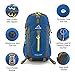 Mission Peak Gear Canyon 2400 40L Hiking Daypack Backpack, Removable Air Mesh Frame Suspension, Ripstop Nylon, Camping
