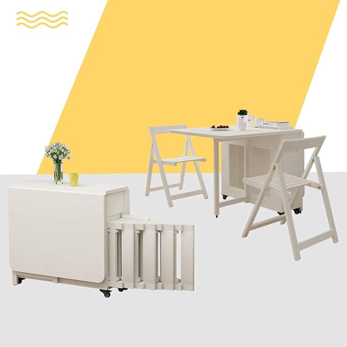 modern folding table and chairs