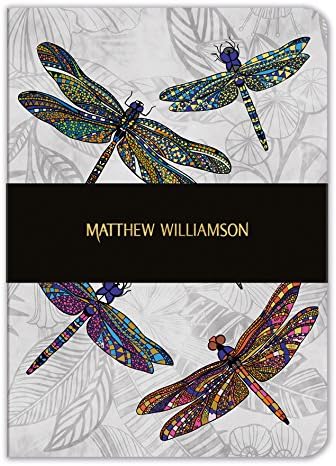 Matthew Williamson Dragonfly Dance A5 Notebook