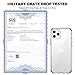 Meifigno Clear Designed for iPhone 11 Pro Case [Certified Military Protection][Anti-Yellow], Clear Hard PC with Soft Edges, Protective Clear Case Compatible with iPhone 11 Pro 5.8 Inch (2019), Clear