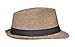 Simplicity Men Women Manhattan Structured Gangster Trilby Wool Fedora Hat