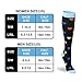 HLTPRO 20-30 mmHg Compression Socks Women & Men - Compression Stockings for Running, Nurse, Flight, Travel