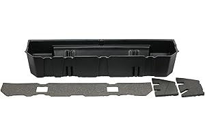 DU HA DU-HA Under Seat Storage fits 2006-2014 & 2017-2024 Honda Ridgeline | Black Heavy-Duty Back Seat Organizer, Includes 2-Piece Dividers | 50074