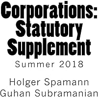 Corporations: Statutory Supplement