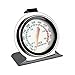 Stainless Steel Dial Oven Thermometer Grill Temperature Gauge for Home Kitchen Food Meat - Hang or Stand in Oven